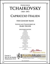 Capriccio Italien Concert Band sheet music cover